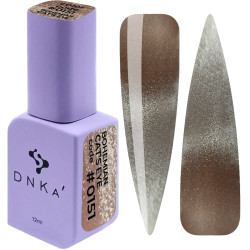 Гель-лак для ногтей DNKa Gel Polish Bohemian Cat`s Eye 0151, 12 мл