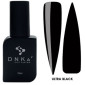 Гель-лак для ногтей DNKa ULTRA BLACK (черный, эмаль) 12 мл