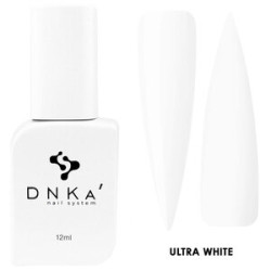 Гель-лак для ногтей DNKa ULTRA WHITE (белый, эмаль), 12 мл