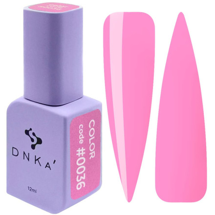Гель-лак для нігтів DNKa Gel Polish Color 0036, 12 мл