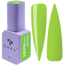 Гель-лак для нігтів DNKa Gel Polish Color 0063, 12 мл