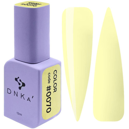 Гель-лак для ногтей DNKa Gel Polish Color 0070, 12 мл