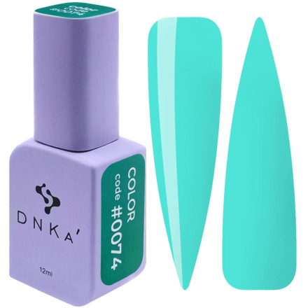 Гель-лак для нігтів DNKa Gel Polish Color 0074, 12 мл