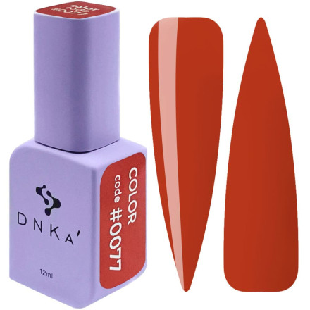 Гель-лак для нігтів DNKa Gel Polish Color 0077, 12 мл