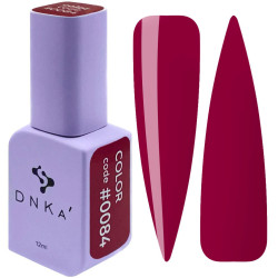 Гель-лак для нігтів DNKa Gel Polish Color 0084, 12 мл