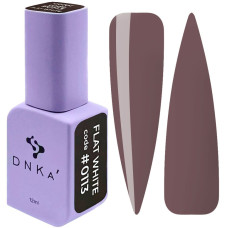 Гель-лак для ногтей DNKa Gel Polish Flat White 0113, 12 мл