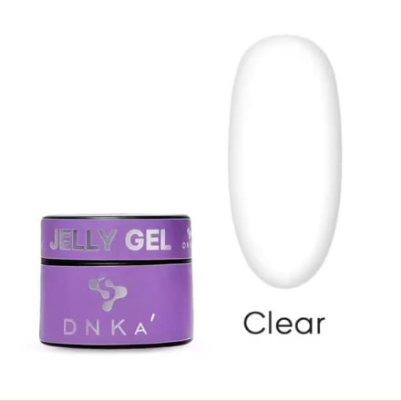 Гель желе DNKa Jelly Gel №01 Clear (Прозрачный), 15 мл