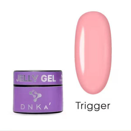 Гель желе DNKa Jelly Gel №05 Trigger (Пыльно-Розовый), 15 мл