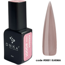 Рідкий гель DNKa Pro GeI №001 Karma (бежево-рожевий), 12 мл