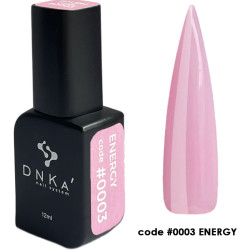 Рідкий гель DNKa Pro GeI №003 Energy (Рожевий), 12 мл