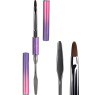 Двосторонній пензлик DNKa Polygel Brush #0004