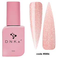 Гель для ногтей Liquid Acrygel DNKa №0006 Shine Peach, 12 мл