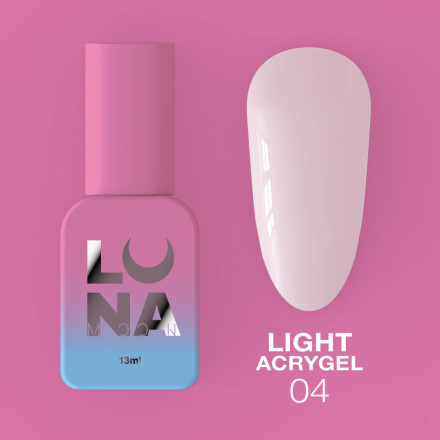 Рідкий гель Luna Light Acrygel №4 13 мл