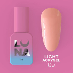 Рідкий гель Luna Light Acrygel №9 13 мл