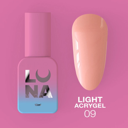 Рідкий гель Luna Light Acrygel №9 13 мл
