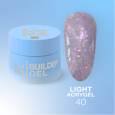 Рідкий гель Luna Light Acrygel №40 30 мл