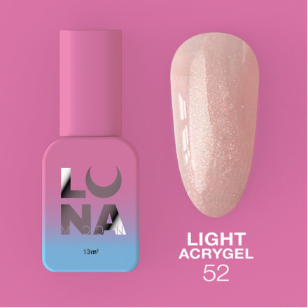 Рідкий гель Luna Light Acrygel №52 13 мл