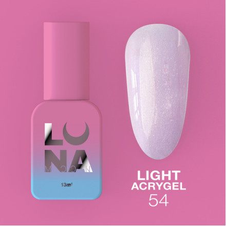 Рідкий гель Luna Light Acrygel №54 13 мл