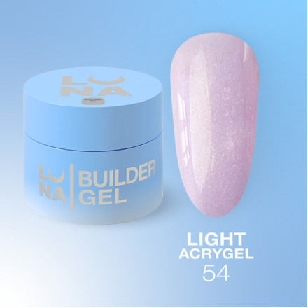 Жидкий гель Luna Light Acrygel №54 30 мл