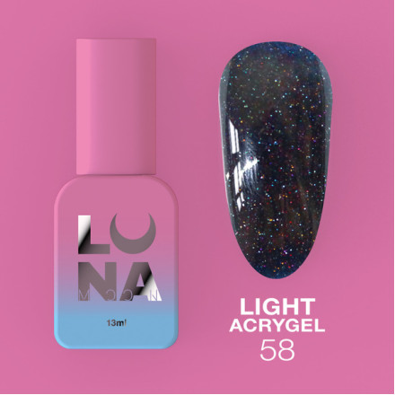 Жидкий гель Luna Light Acrygel №58 13 мл