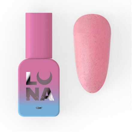 Матовий топ для гель-лаку без липкого шару Luna Top Matte Sand Peach Pink 13 мл
