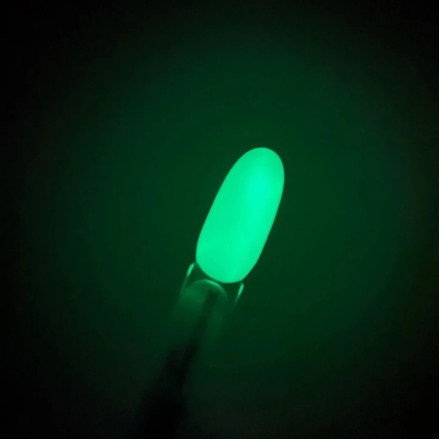 Топ для гель-лака светящийся в темноте Luna Top Shine Dark Green 13 мл
