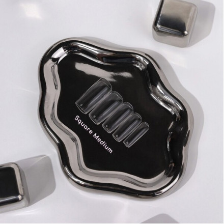 Гелеві тіпси для нарощування Luna Square Medium (500 шт./уп.)