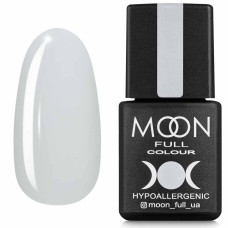 Гель-лак MOON FULL Air Nude №002 белый полупрозрачный, 8 ml