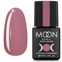 Гель-лак MOON FULL Air Nude №008 бежево-бордовий, 8 ml