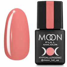 Гель-лак MOON FULL Air Nude №020 нежный полупрозрачный лососевый, 8 ml