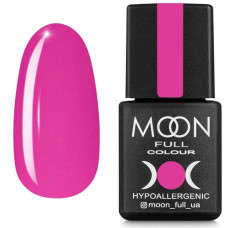 Гель-лак MOON FULL Breeze color №407 розовый Барби, полупрозрачный 8 ml