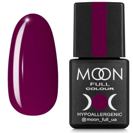 Гель-лак MOON FULL Breeze color №409 темно-малиновый, полупрозрачный 8 ml