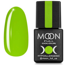 Гель-лак MOON FULL Breeze color №431 насыщенно салатовый 8 ml