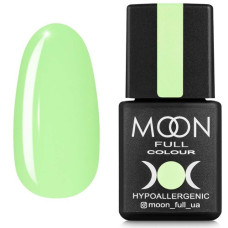 Гель-лак MOON FULL Breeze color №435 яскравий салатовий 8 ml