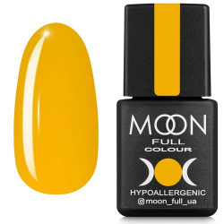 Гель-лак MOON FULL Breeze color №441 гірчичний жовтий 8 ml