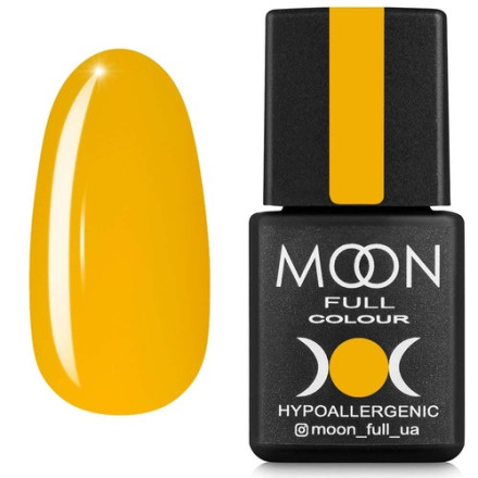 Гель-лак MOON FULL Breeze color №441 горчичный желтый 8 ml