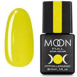 Гель-лак MOON FULL Breeze color №445 яскраво жовтий 8 ml