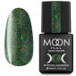 Гель лак светоотражающий Moon Full Chrome Flake Disko №04 Зеленый, 8 мл