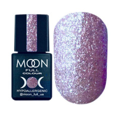 Гель-лак MOON FULL Christmas №1006 нежно-лиловый с блестками 8 ml