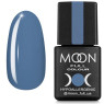 Гель-лак MOON FULL Fashion color №241 темный серый, эмаль 8 ml