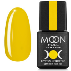 Гель-лак MOON FULL Fashion color №245 насыщенный желтый, эмаль 8 ml