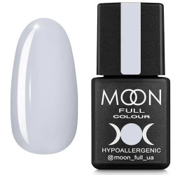 Гель-лак MOON FULL color Gel polish №101 белый, 8 ml