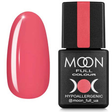 Гель-лак MOON FULL color Gel polish №114 лососево-розовый, 8 ml