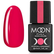 Гель-лак MOON FULL color Gel polish №115 розово-красный, 8 ml