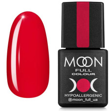 Гель-лак MOON FULL color Gel polish №130 теплый розово-красный, 8 ml