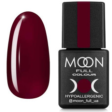 Гель-лак MOON FULL color Gel polish №142 бургундский, 8 ml