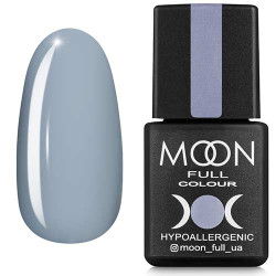 Гель-лак MOON FULL color Gel polish №148 блакитна сталь 8 ml