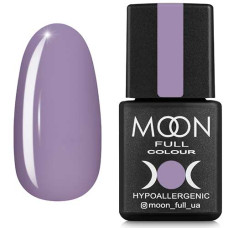 Гель-лак MOON FULL color Gel polish №158 серо-фиолетовый 8 ml