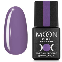 Гель-лак MOON FULL color Gel polish №159 пастельний фіолетовий 8 ml