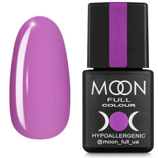 Гель-лак MOON FULL color Gel polish №162 пастельный сиреневый 8 ml